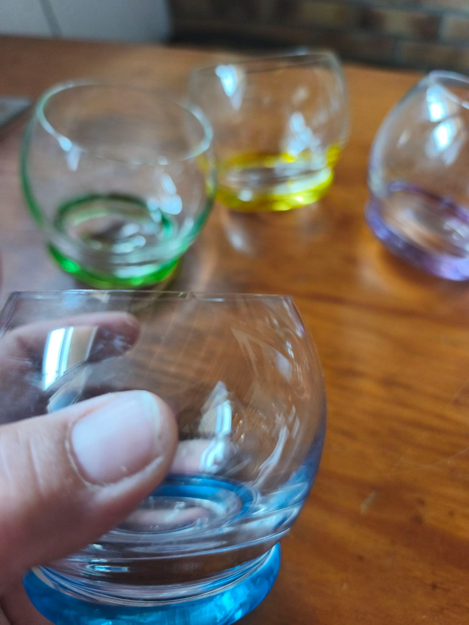 Set van 6 omgekeerde glazen – photo 6
